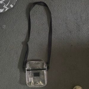 Pink Victoria’s secrets clear bag